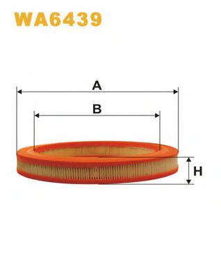 WIX FILTERS wa6439 -  Воздушный фильтр